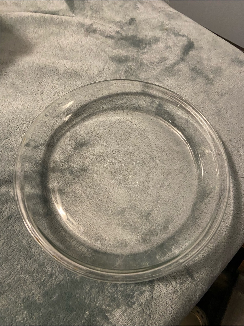 Anchor Hocking Clear Glass Pie Plate